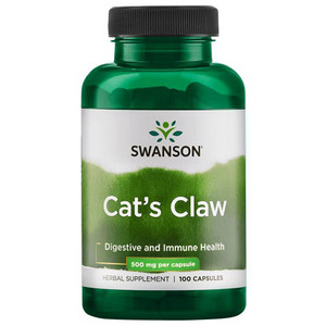 Swanson Cats Claw 100 ks, kapsle, 500 mg