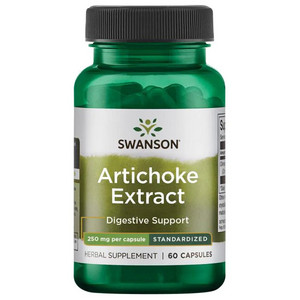 Swanson Artichoke 60 ks, kapsle, 250 mg