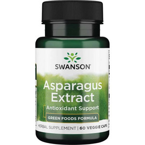 Swanson Asparagus extract 60 ks, kapsle