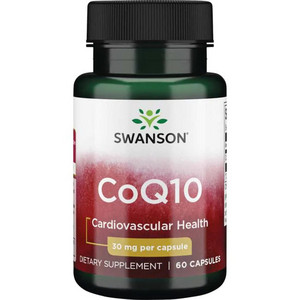 Swanson CoQ10 60 ks, kapsle, 30 mg