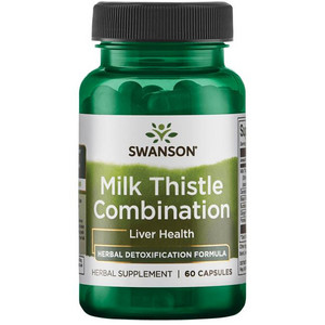 Swanson Milk Thistle Combination 60 ks, kapsle