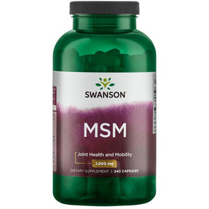 Swanson ULTRA MSM 240 ks, kapsle, 1000 mg