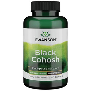 Swanson Black Cohosh 120 ks, kapsle, 40 mg