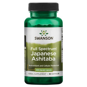 Swanson Full Spectrum Japanese Ashitaba 60 ks, kapsle, 500 mg
