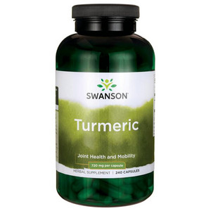 Swanson Turmeric 240 ks, kapsle, 720 mg