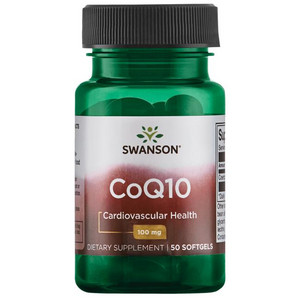 Swanson CoQ10 50 ks, gelové tablety, 100 mg