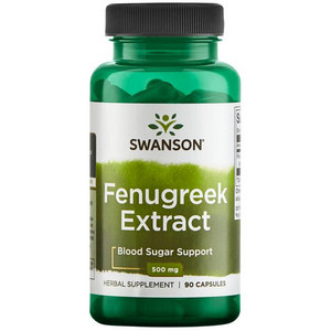 Swanson Fenugreek Extract 90 ks, kapsle, 500 mg