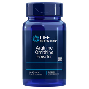 Life Extension Arginine Ornithine Powder 150 g, prášek