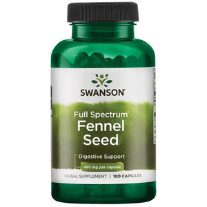 Swanson Fennel Seed 100 ks, kapsle, 480 mg