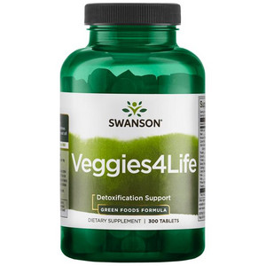 Swanson Veggies4Life 300 ks, tablety