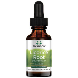 Swanson Licorice Root Liquid Extract 29,6 ml, tekutina