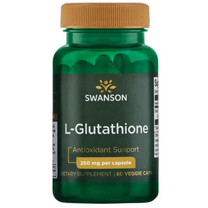 Swanson L-Glutathione 60 ks, kapsle, 250 mg