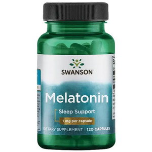 Swanson Melatonin 120 ks, kapsle, 1 mg