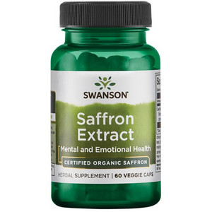 Swanson Saffron Extract 60 ks, kapsle