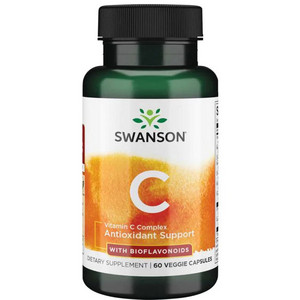 Swanson Vitamin C Complex with Bioflavonoids 60 ks, vegetariánská kapsle