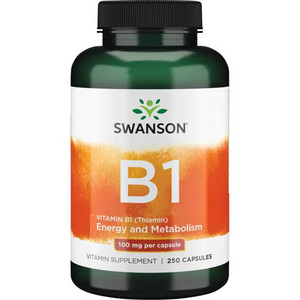 Swanson Vitamin B1 250 ks, kapsle, 100 mg
