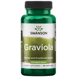 Swanson Graviola 60 ks, kapsle, 530 mg