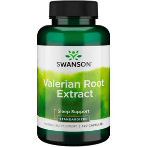 Swanson Valerian Root Extract 120 ks, kapsle