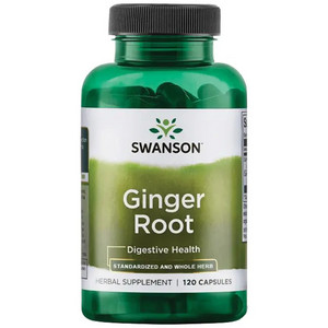 Swanson Ginger Root 120 ks, kapsle, 500 mg