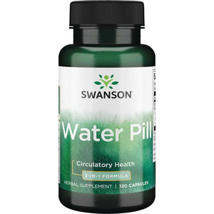 Swanson Water Pill 120 ks, kapsle