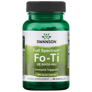 Swanson Fo-Ti 60 ks, kapsle, 500 mg