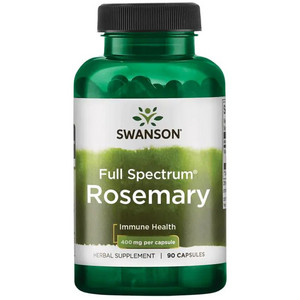 Swanson Rosemary 90 ks, kapsle, 400 mg