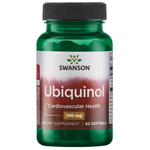 Swanson Ubiquinol 60 ks, gelové tablety, 100 mg
