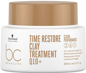 Obrázok Schwarzkopf Professional BC Bonacure Q10+ Time Restore Clay Treatment 200 ml posilňujúca maska na vlasy pre ženy