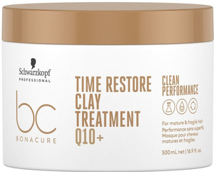 Obrázok Schwarzkopf Professional BC Bonacure Q10+ Time Restore Clay Treatment 500 ml posilňujúca maska na vlasy pre ženy