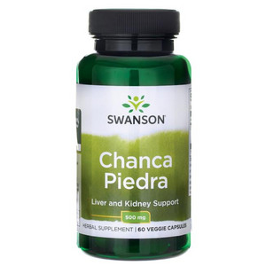 Swanson Chanca Piedra 60 ks, vegetariánská kapsle, 500 mg