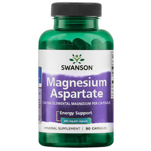 Swanson Magnesium Aspartate 90 ks, kapsle, 685 mg