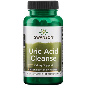 Swanson Uric Acid Cleanse 60 ks, vegetariánská kapsle