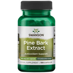 Swanson Pine Bark Extract 100 ks, kapsle, 50 mg