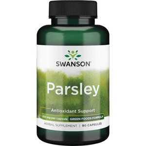 Swanson Parsley 90 ks, kapsle, 650 mg