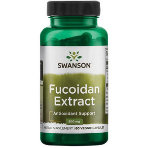 Swanson Fucoidan Extract 60 ks, vegetariánská kapsle, 500 mg