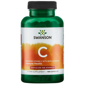 Swanson Vitamin C with Bioflavonoids 100 ks, kapsle