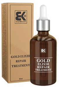 Brazil Keratin Gold Elixir Repair Treatment 50ml