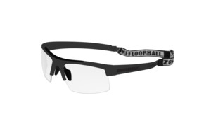 Zone floorball Eyewear PROTECTOR grafitová / stříbrná, Junior - max 52 cm