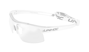 Unihoc ENERGY bílá / stříbrná, Senior - max 60 cm