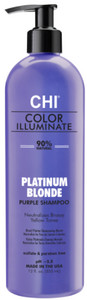 CHI Ionic Color Illuminate Shampoo 355ml, Platinum blonde