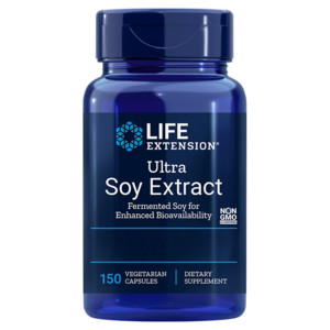 Life Extension Ultra Soy Extract 150 ks, vegetariánská kapsle