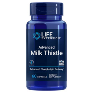 Life Extension Advanced Milk Thistle 60 ks, gelové tablety