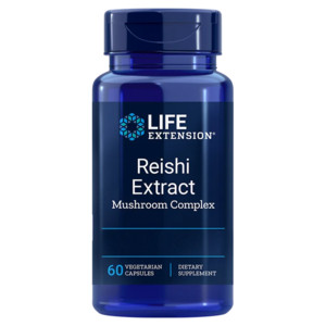 Life Extension Reishi Extract Mushroom Complex 60 ks, vegetariánská kapsle