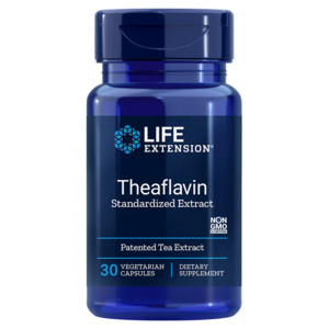 Life Extension Theaflavin Standardised Extract 30 ks, vegetariánská kapsle, 350 mg