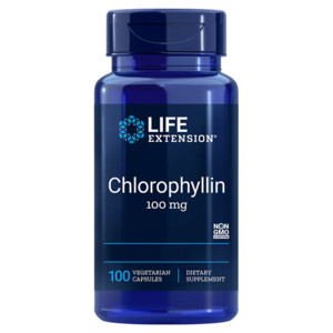 Life Extension Chlorophyllin 100 ks, vegetariánská kapsle, 100 mg