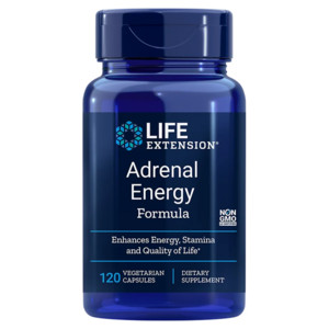 Life Extension Adrenal Energy Formula 120 ks, vegetariánská kapsle