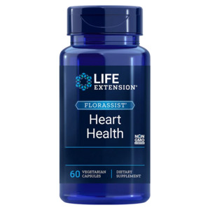 Life Extension FLORASSIST® Heart Health 60 ks, vegetariánská kapsle, 2.5 Billion CFU