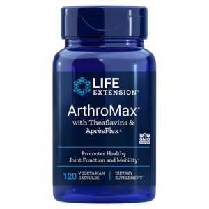 Life Extension ArthroMax® with Theaflavins & AprèsFlex® 120 ks, vegetariánská kapsle