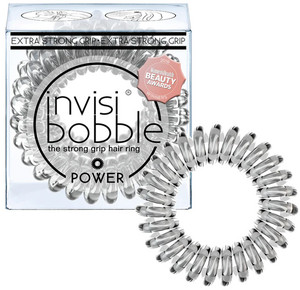 Invisibobble Power Crystal Clear vlasové gumičky průhledné 3ks