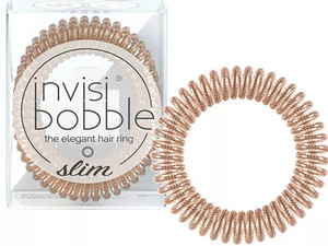 Invisibobble Slim 3 ks, Bronze and Beads